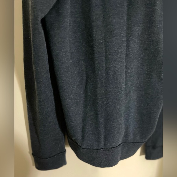 Abercrombie Navy Blue zip-up fleece inside - Picture 8 of 15